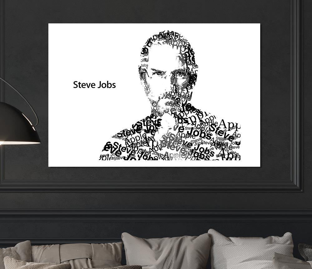 Apple Steve Jobs Print Poster Wall Art