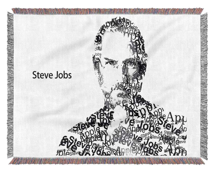 Apple Steve Jobs Woven Blanket