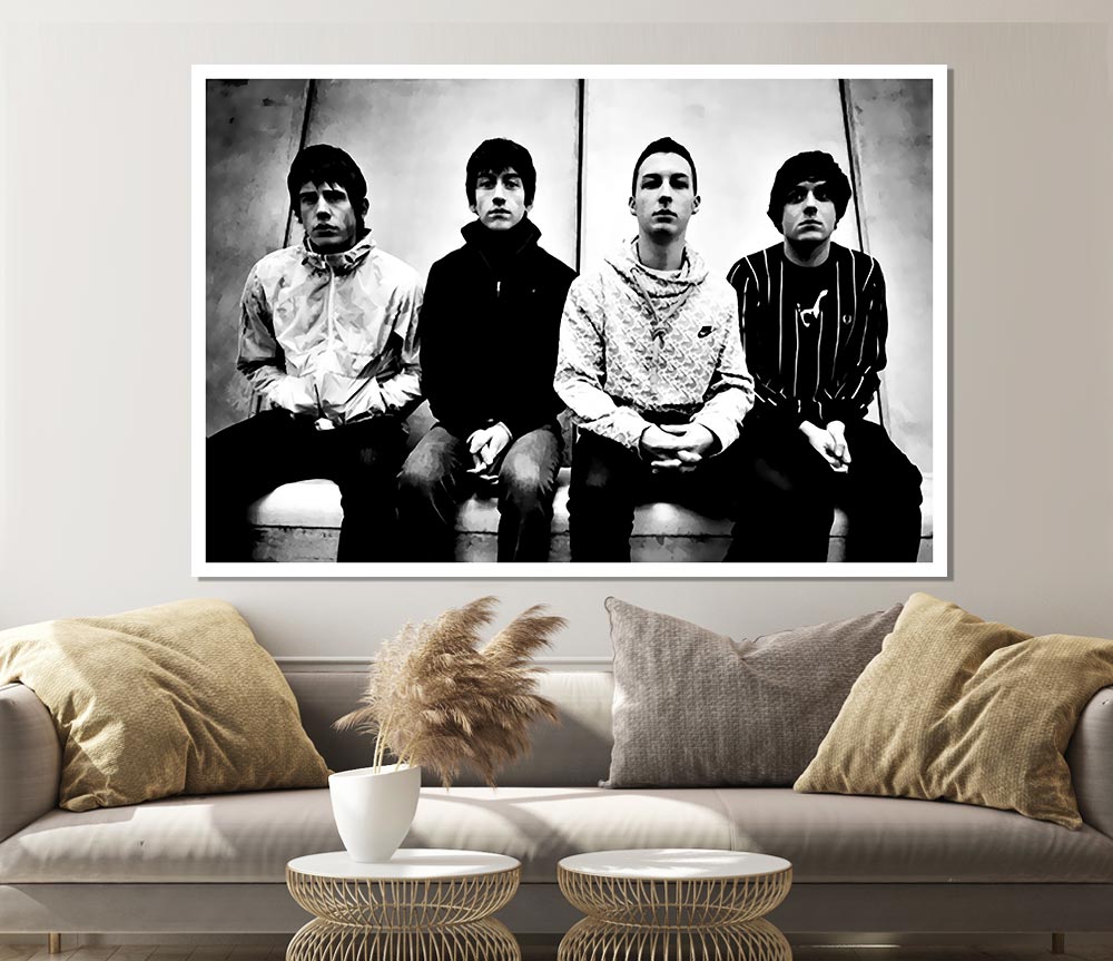 Arctic Monkeys Print Poster Wall Art