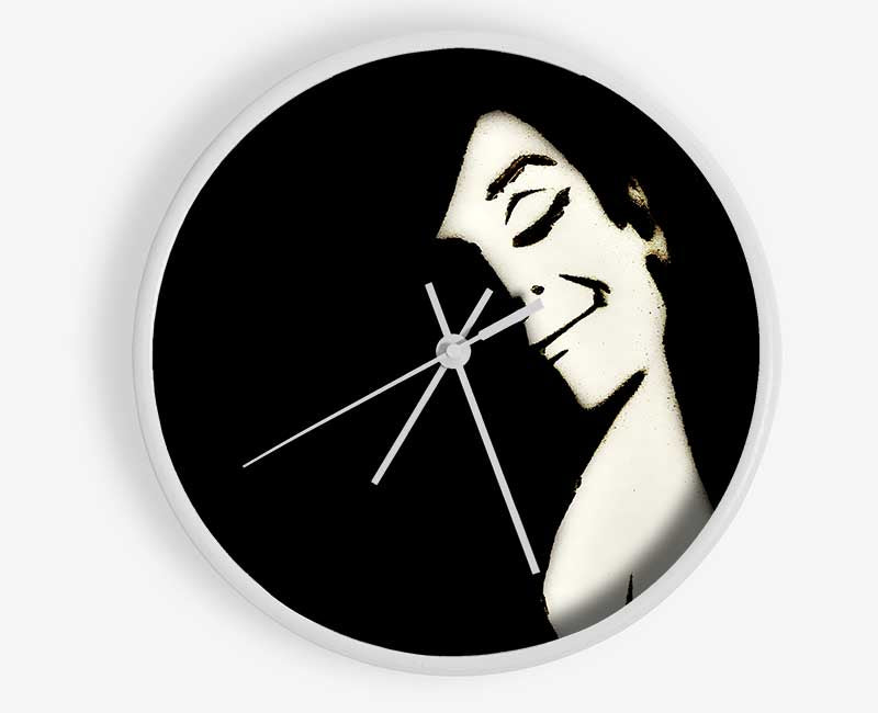 Audrey Hepburn Smiling Clock - Wallart-Direct UK