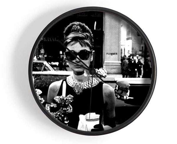 Audrey Hepburn Sunglasses Clock - Wallart-Direct UK