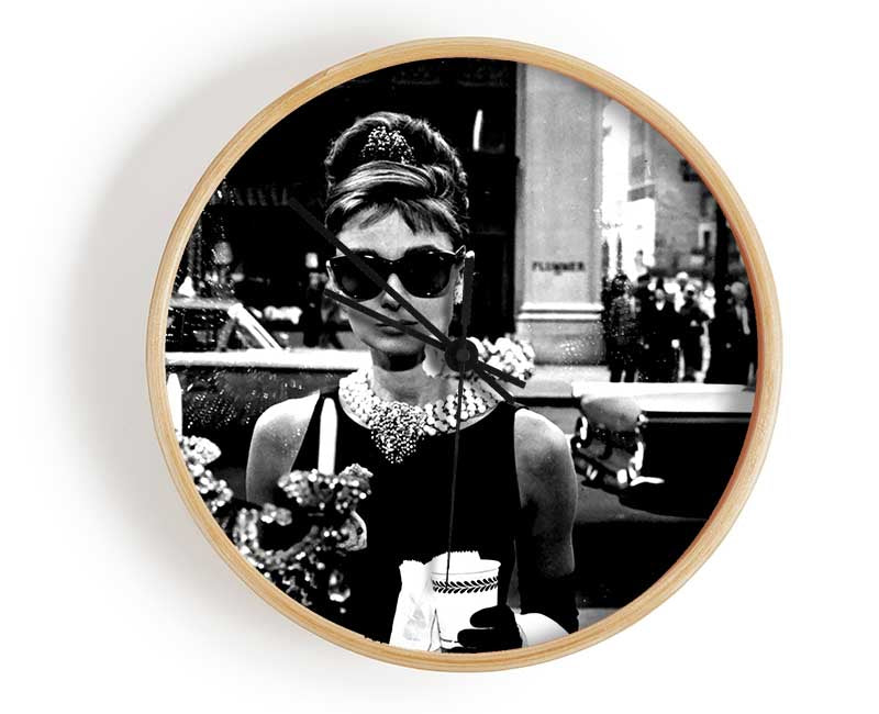 Audrey Hepburn Sunglasses Clock - Wallart-Direct UK