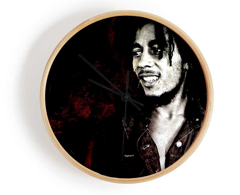 Bob Marley Hero Clock - Wallart-Direct UK