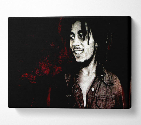 Picture of Bob Marley Hero Canvas Print Wall Art