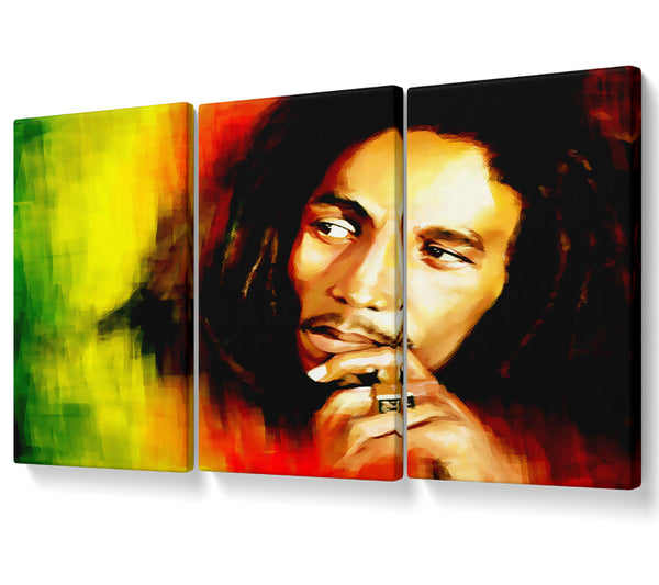 Bob Marley Red Yellow Green