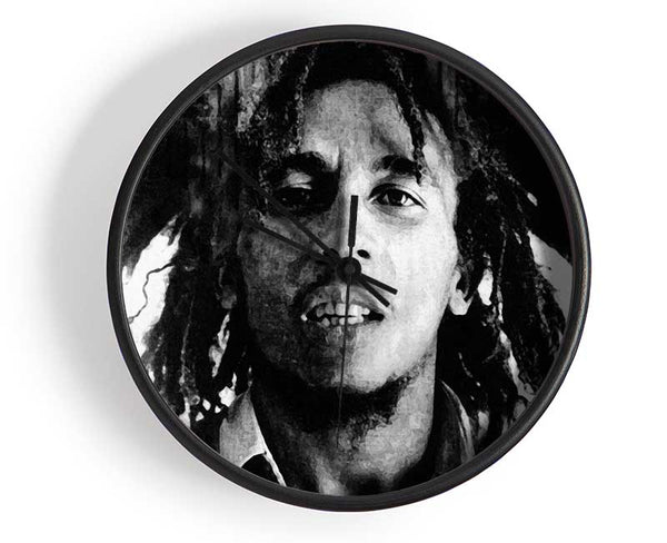 Bob Marley Redemption Song Clock - Wallart-Direct UK