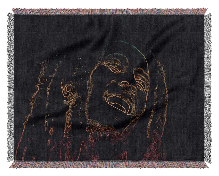 Bob Marley Woven Blanket