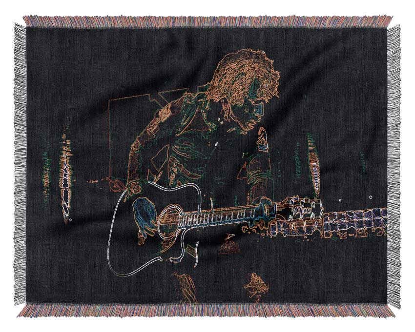 Bon Jovi Woven Blanket