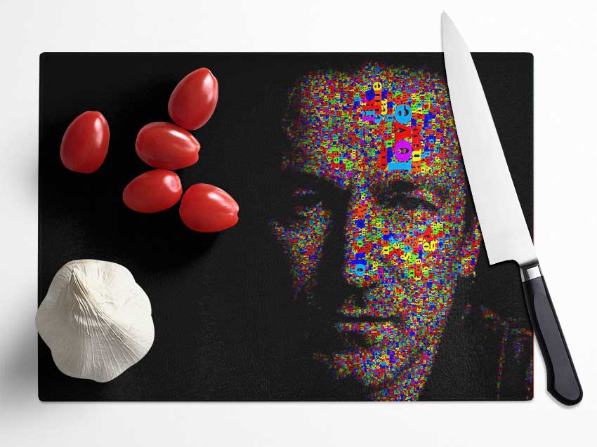 Bono In Colour Glass Chopping Board