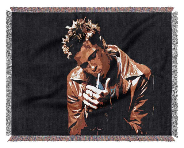 Brad Pitt Is Tyler Durden Woven Blanket