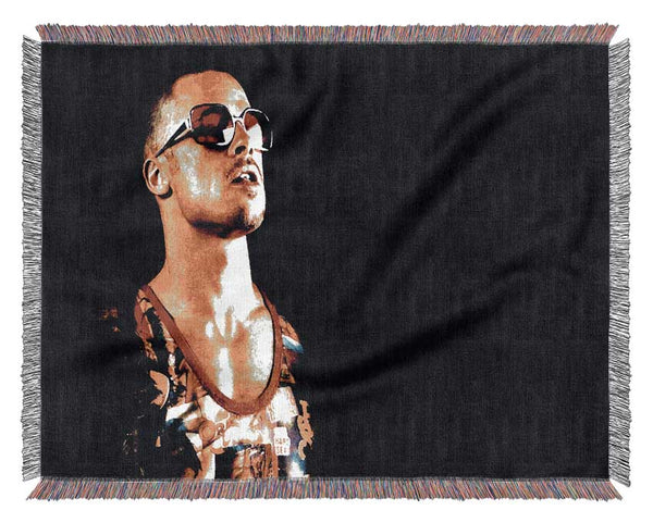 Brad Pitt Tyler Durden Fight Club Woven Blanket