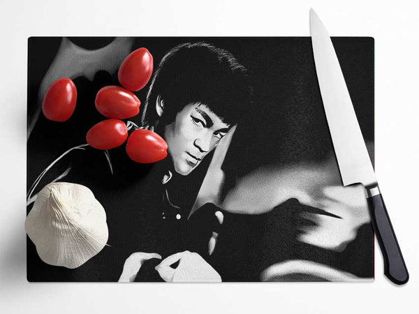 Bruce Lee Power Glass Chopping Board