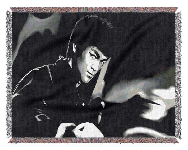 Bruce Lee Power Woven Blanket