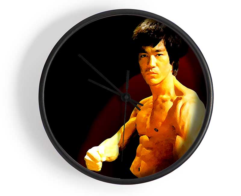 Bruce Lee Fist Of Fury Clock - Wallart-Direct UK