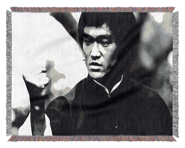 Bruce Lee Power Of One Woven Blanket