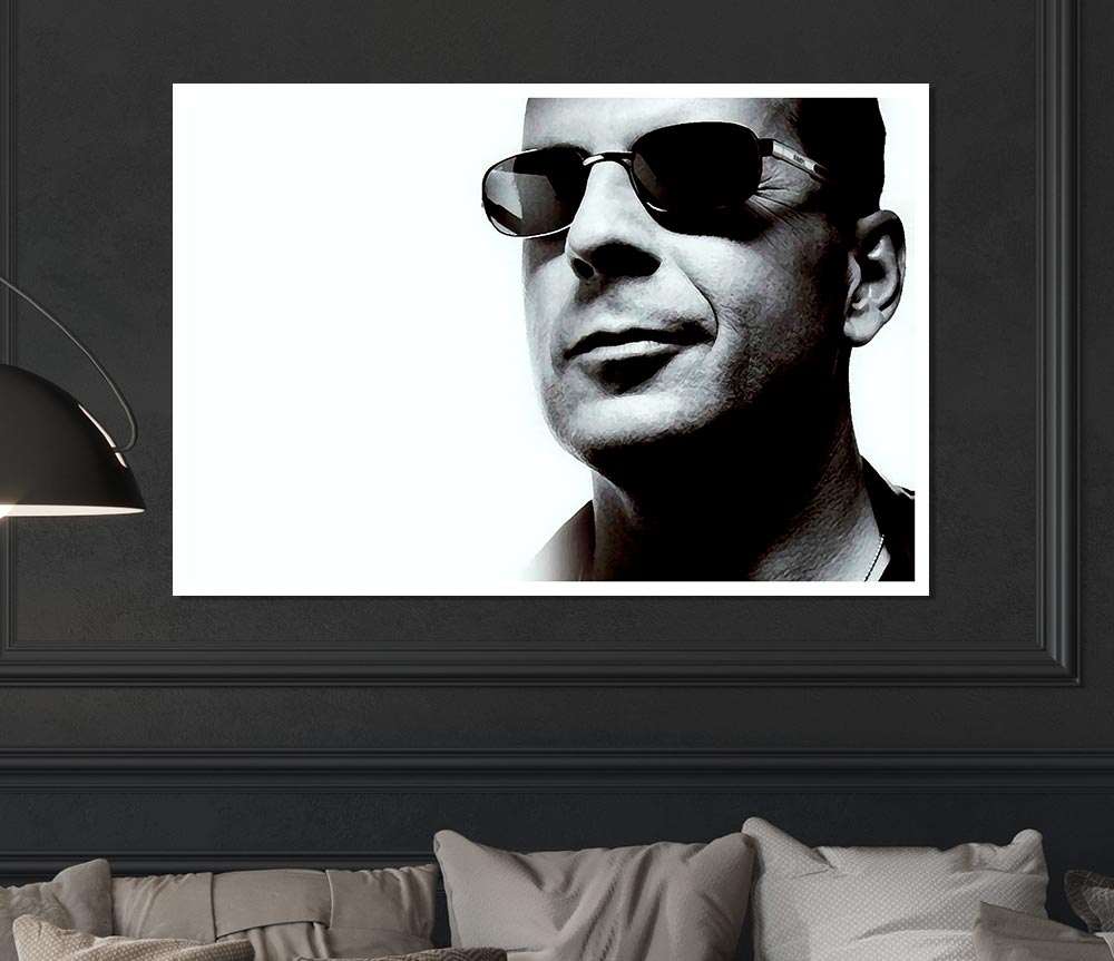 Bruce Willis Print Poster Wall Art