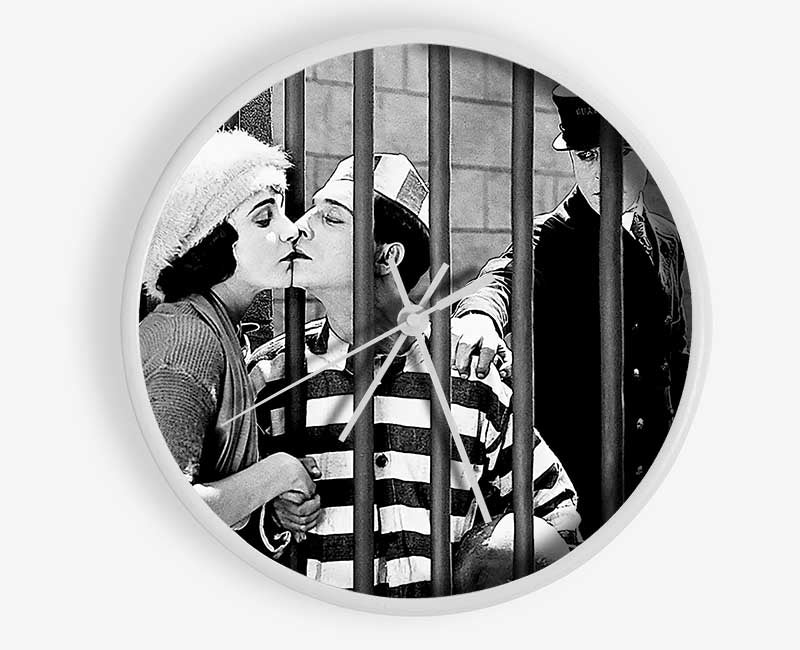 Buster Keaton Clock - Wallart-Direct UK