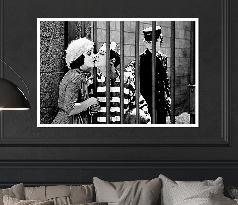 Buster Keaton Print Poster Wall Art