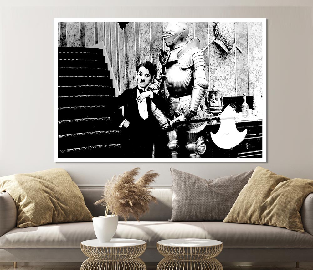 Charlie Chaplin 2 Print Poster Wall Art