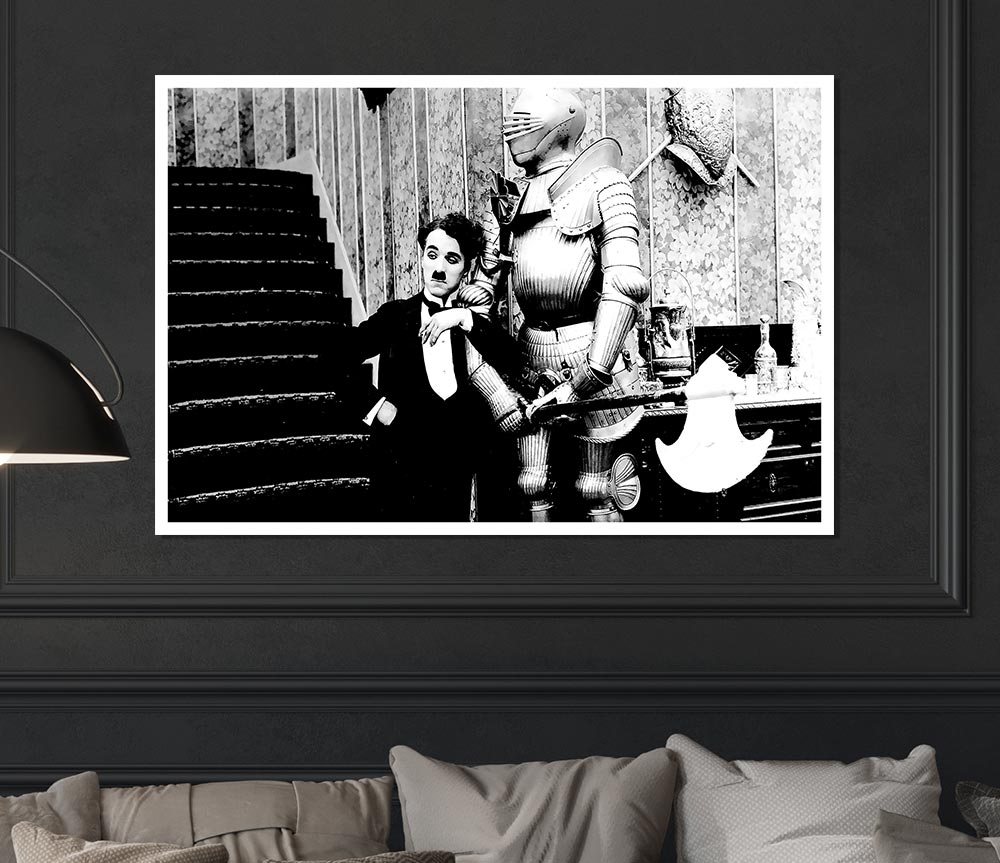 Charlie Chaplin 2 Print Poster Wall Art