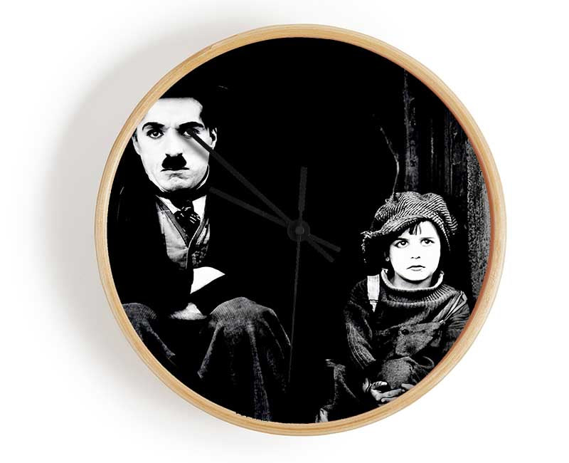 Charlie Chaplin The Kid Clock - Wallart-Direct UK