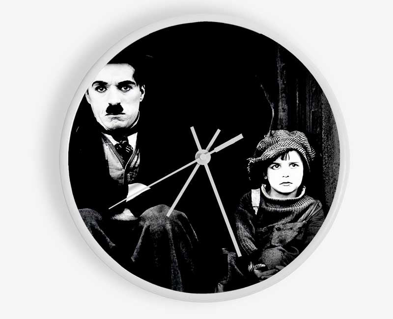 Charlie Chaplin The Kid Clock - Wallart-Direct UK