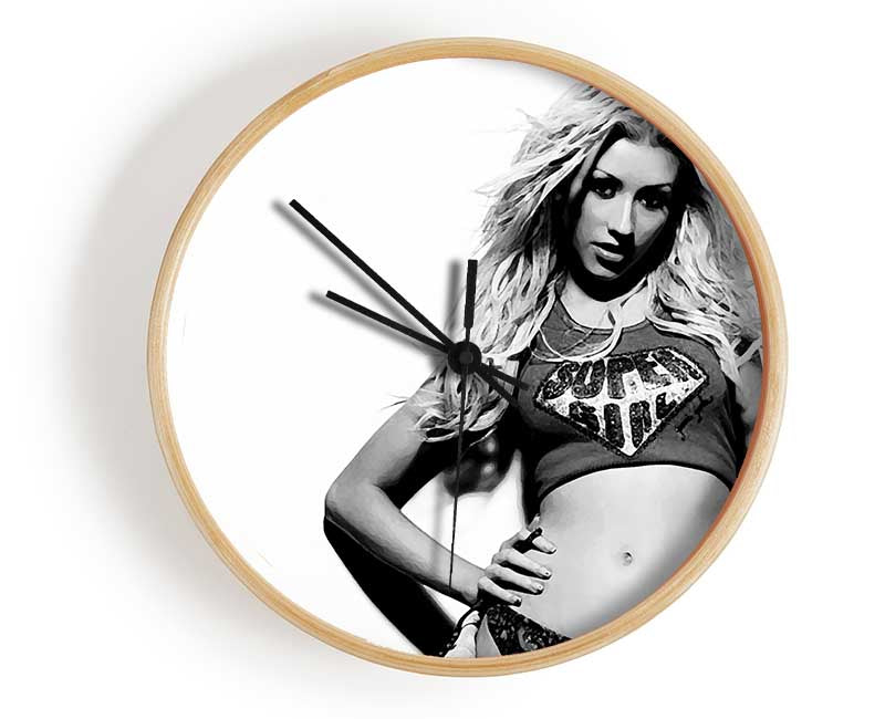 Christina Clock - Wallart-Direct UK