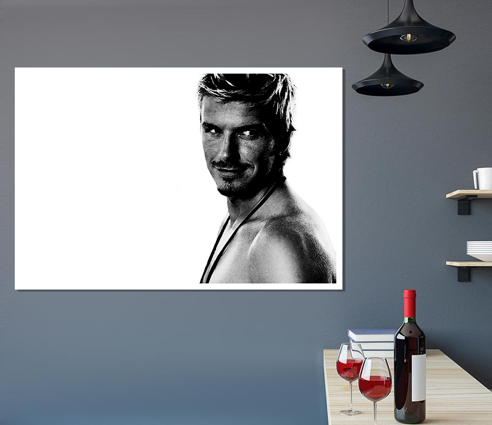 David Beckham Print Poster Wall Art