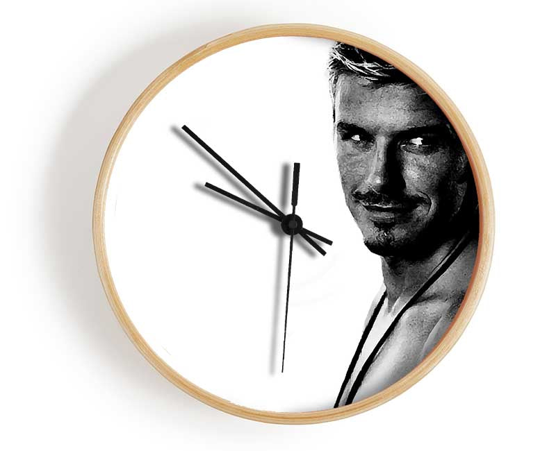 David Beckham Clock - Wallart-Direct UK