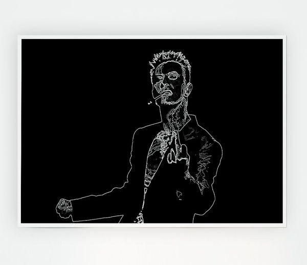 David Bowie Print Poster Wall Art