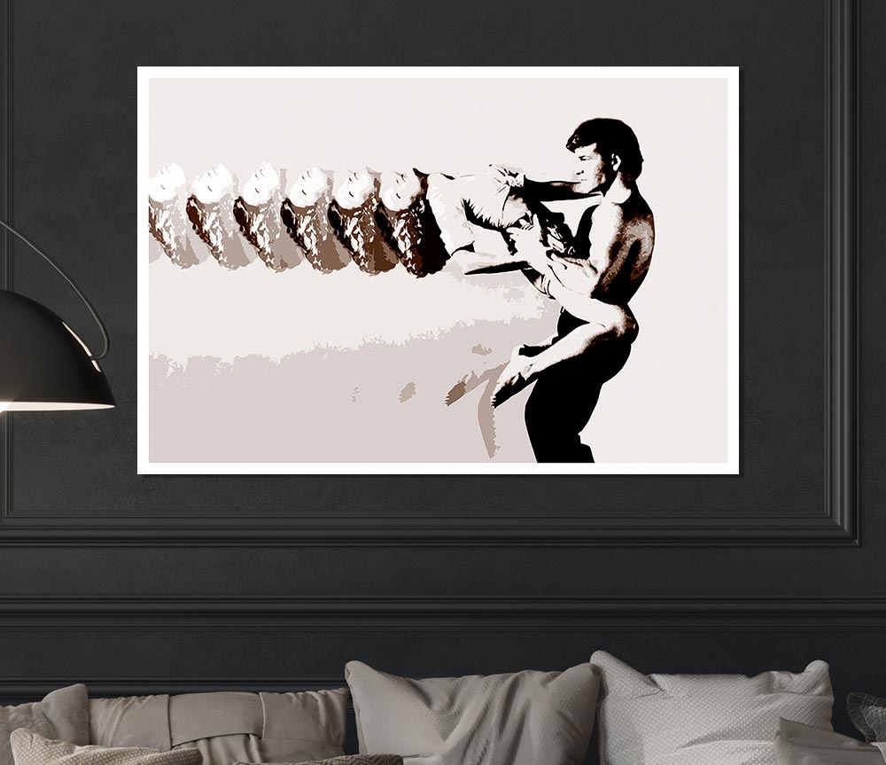 Dirty Dancing The Move Print Poster Wall Art