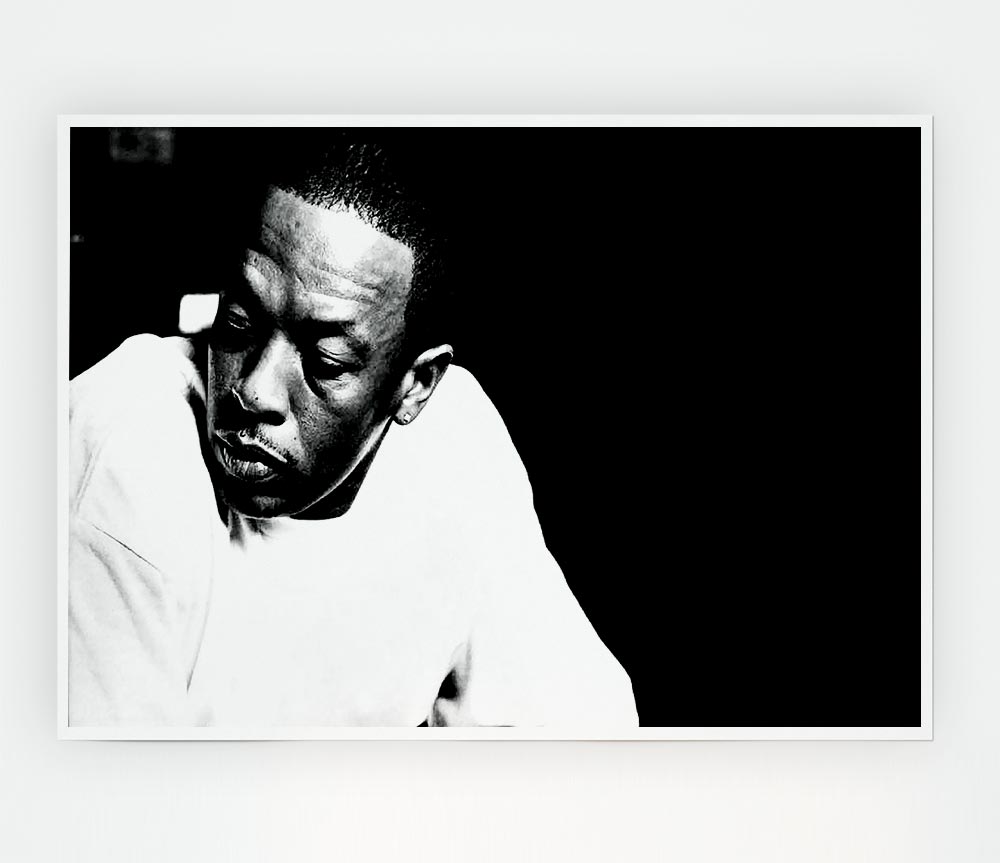 Dr Dre Music Cap Print Poster Wall Art