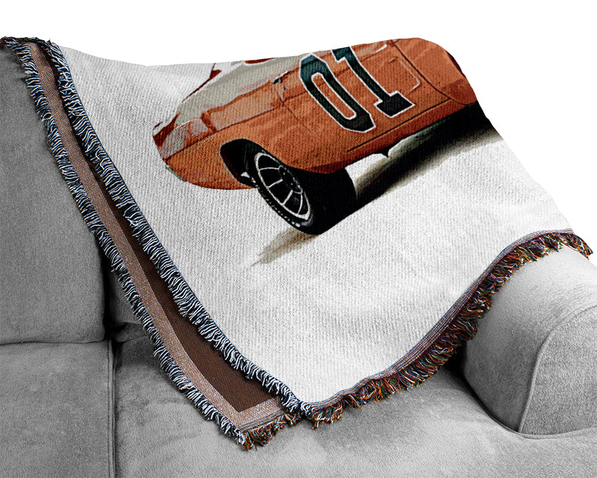 Dukes Of Hazzard Woven Blanket