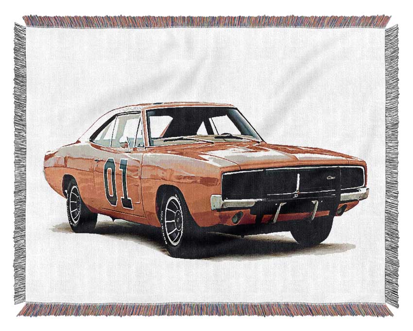 Dukes Of Hazzard Woven Blanket