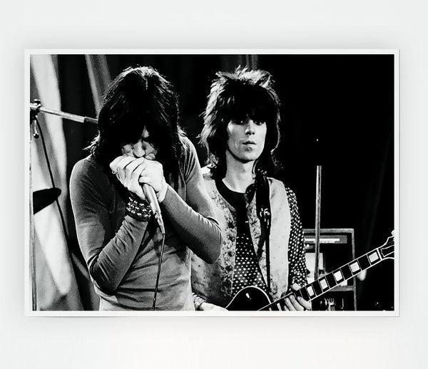 Early Days Rolling Stones Print Poster Wall Art