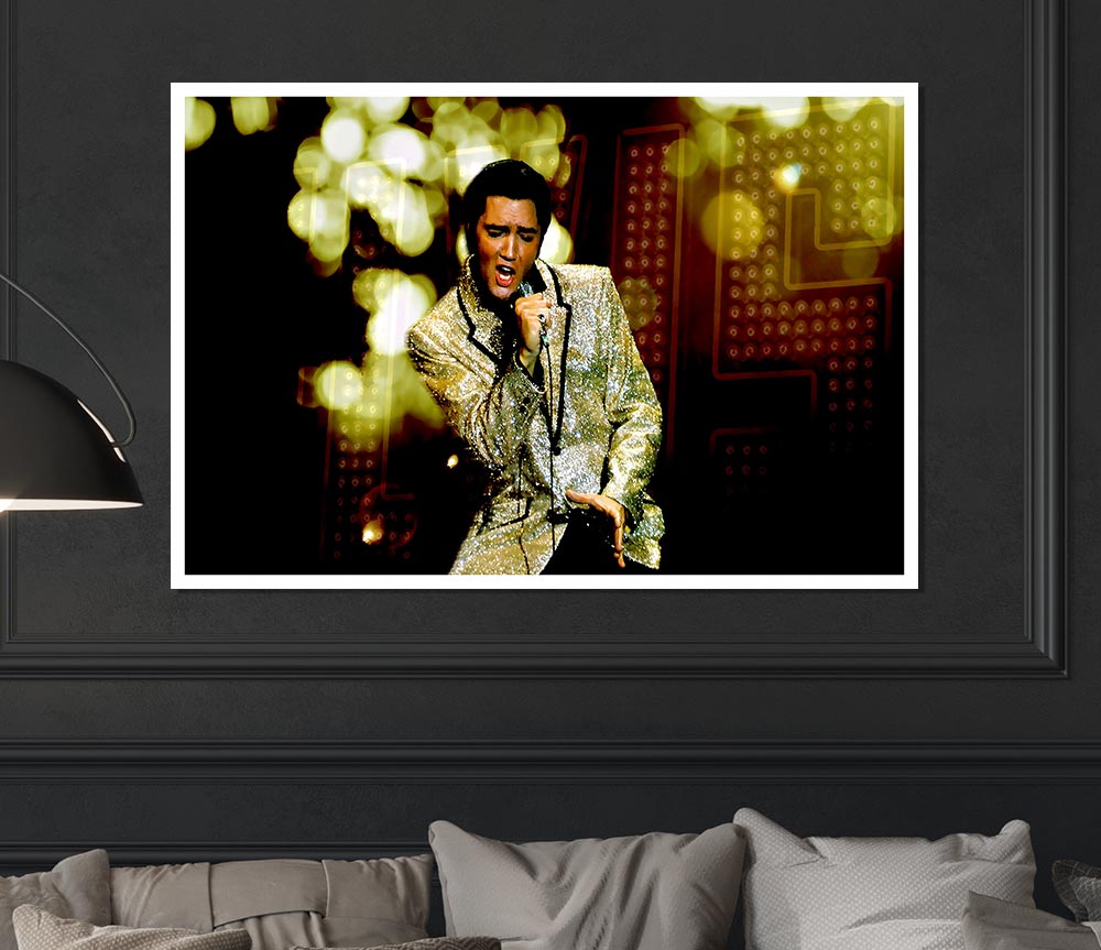 Elvis Presley 68 Special Print Poster Wall Art