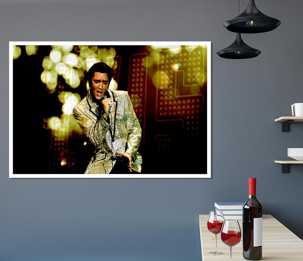 Elvis Presley 68 Special Print Poster Wall Art