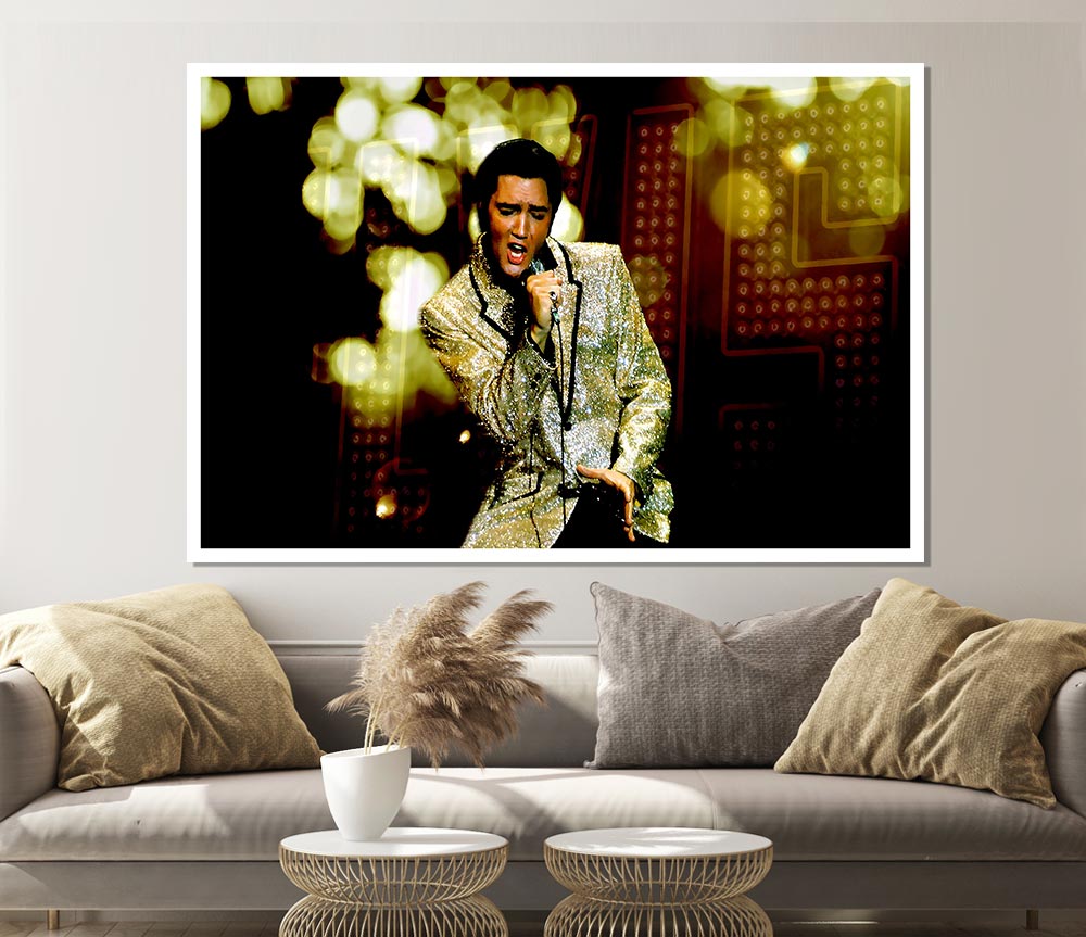 Elvis Presley 68 Special Print Poster Wall Art