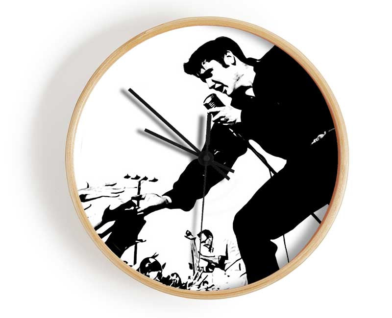 Elvis Presley On Stage Clock - Wallart-Direct UK