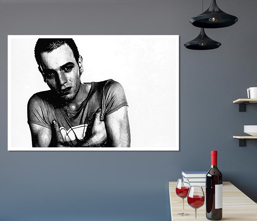 Ewan Mcgreggor Trainspotting Print Poster Wall Art