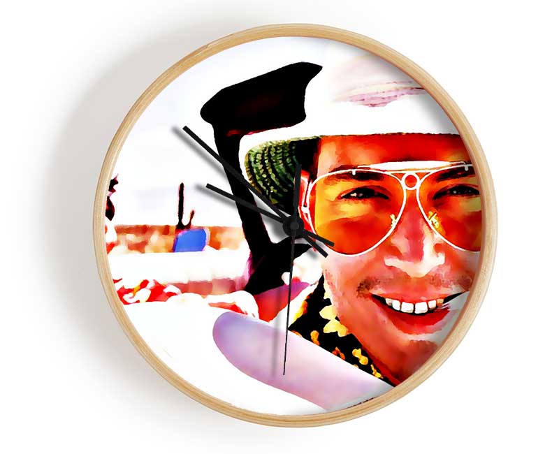 Fear And Loathing In Las Vegas Clock - Wallart-Direct UK