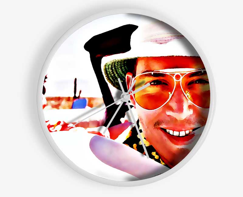 Fear And Loathing In Las Vegas Clock - Wallart-Direct UK