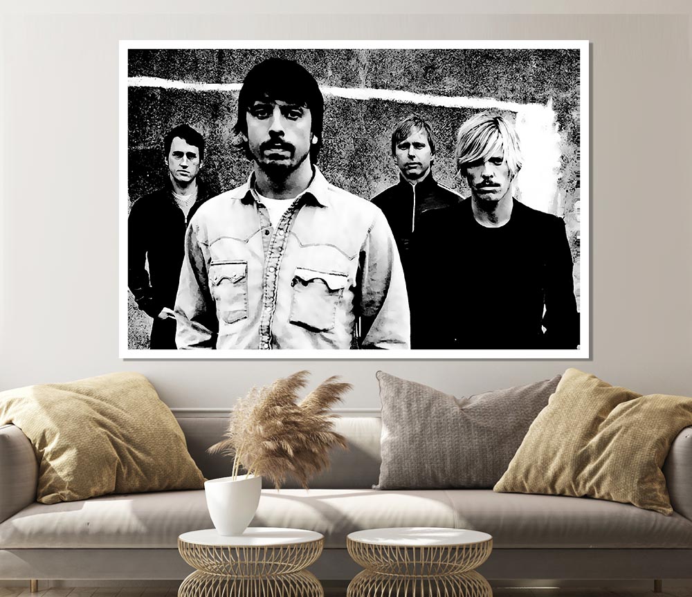 Foo Fighters Print Poster Wall Art