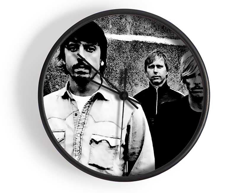 Foo Fighters Clock - Wallart-Direct UK