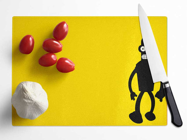 Futurama Bender Glass Chopping Board