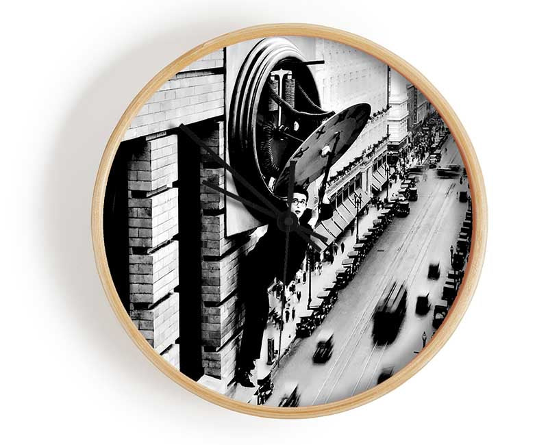 Harold Lloyd Clock Face Clock - Wallart-Direct UK