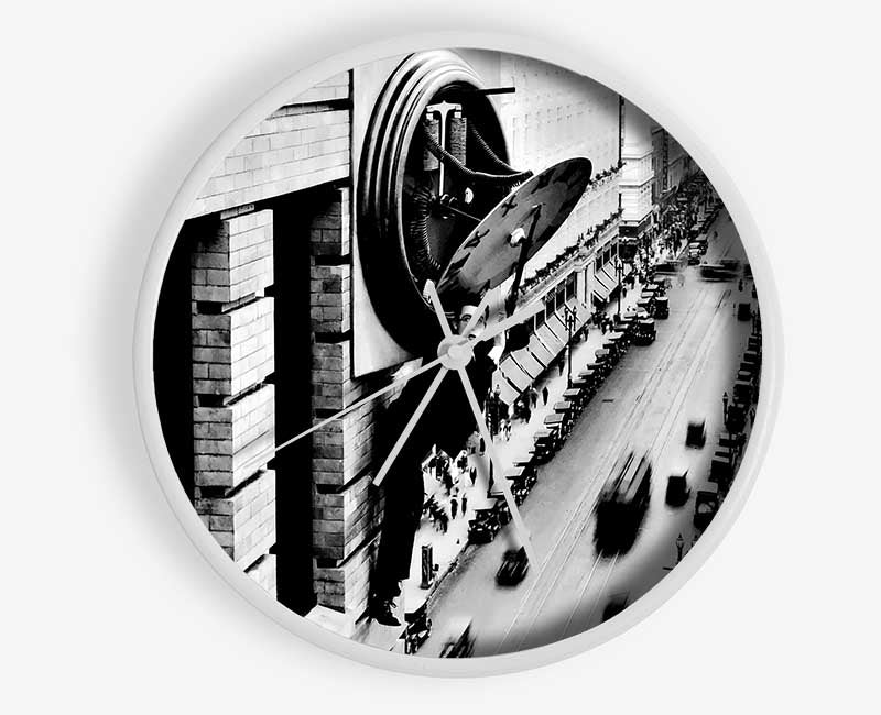 Harold Lloyd Clock Face Clock - Wallart-Direct UK