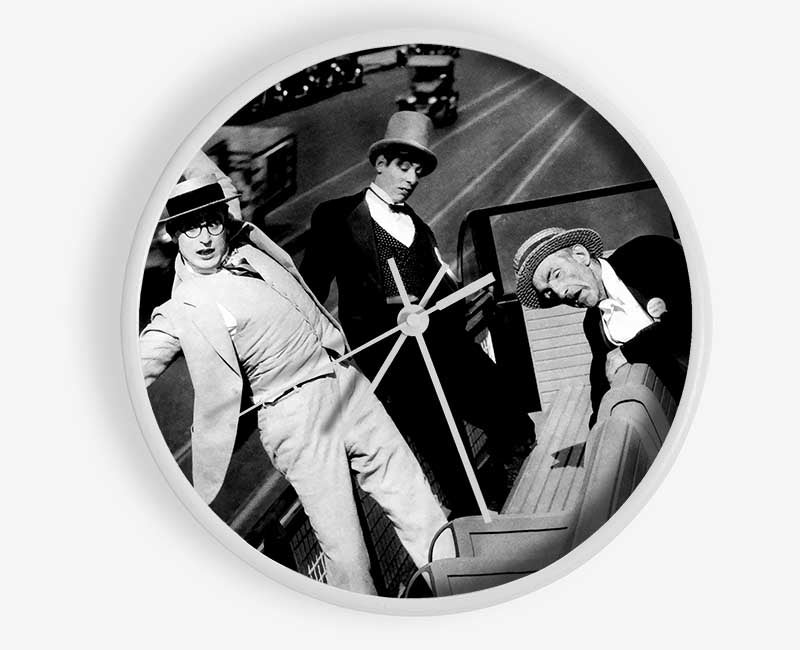 Harold Lloyd Trams Clock - Wallart-Direct UK