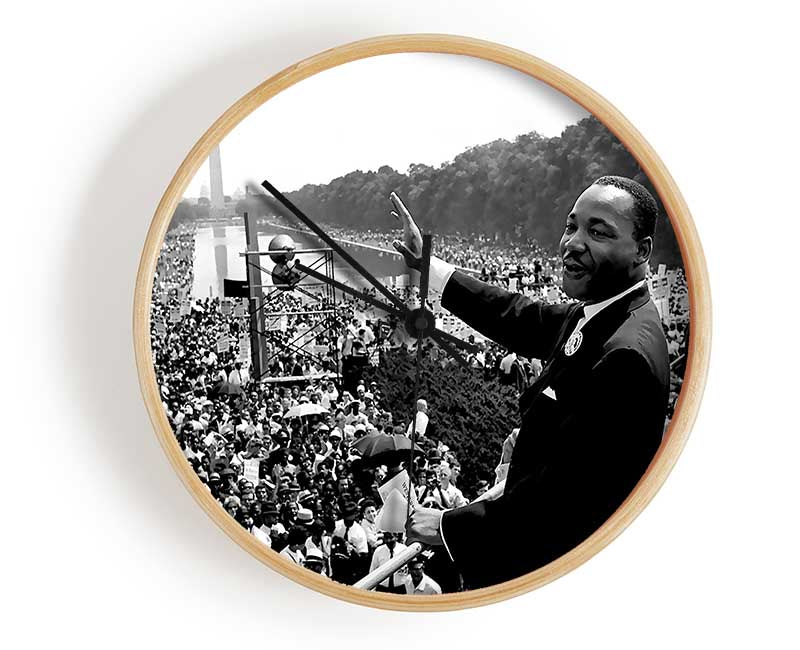 I Have A Dream Martin Luther King Jr Clock - Wallart-Direct UK