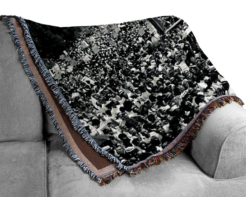 I Have A Dream Martin Luther King Jr Woven Blanket